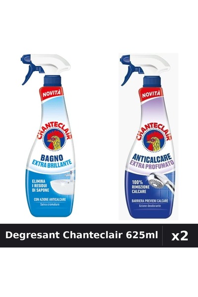 Chanteclair Set 2 Degresant Anticalcar 625ml - Extra Parfumat, Extra Strălucire