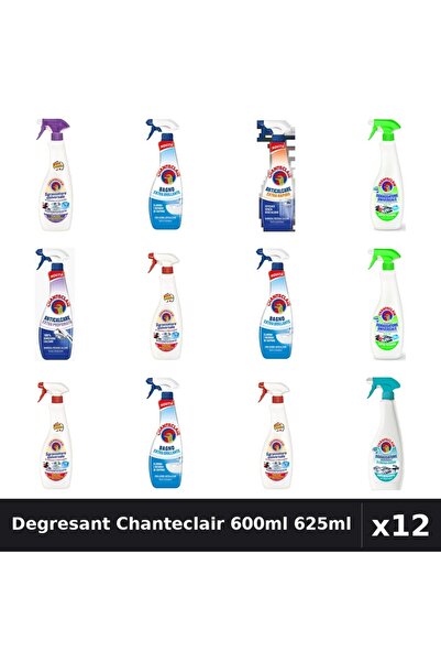 Chanteclair Set 12 Degresant Universal 600-625ml - Marsilia, Lămâie, Mosc Alb