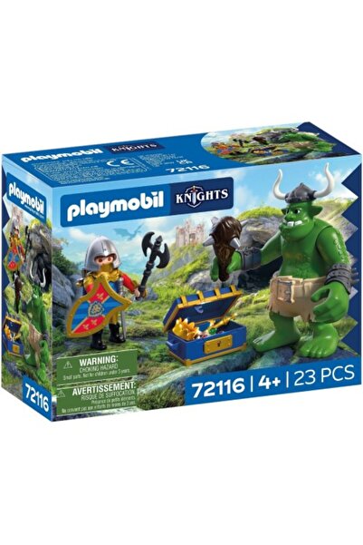 Playmobil Trol cu Comoara Cavalerului Leu (72116)