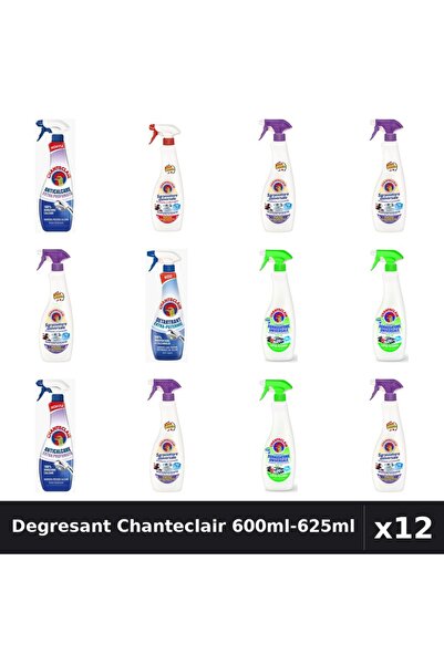 Chanteclair Set 12 Degresant Universal 600ml-625ml - Marsilia, Lavanda, Lamai...