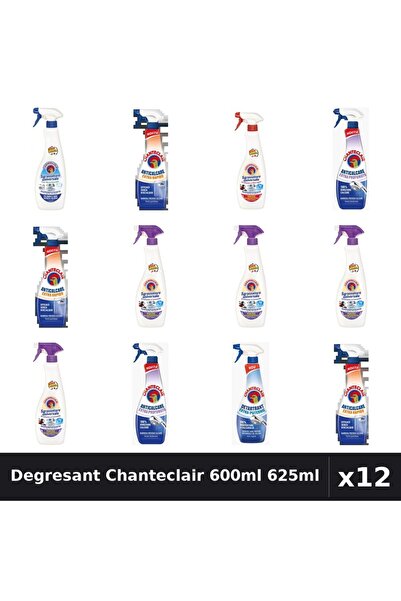 Chanteclair Set 12 Degresant Universal 600ml-625ml - 6 Arome, Bicarbonat, Lav...