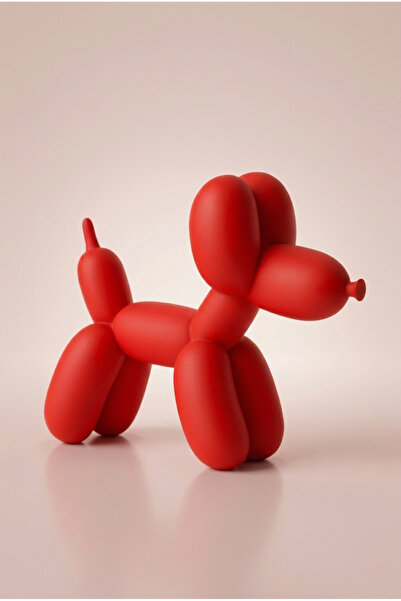 craftopya Balon Köpek Biblo - Modern Dekoratif Ev ve Ofis Aksesuarı Obje (12x...
