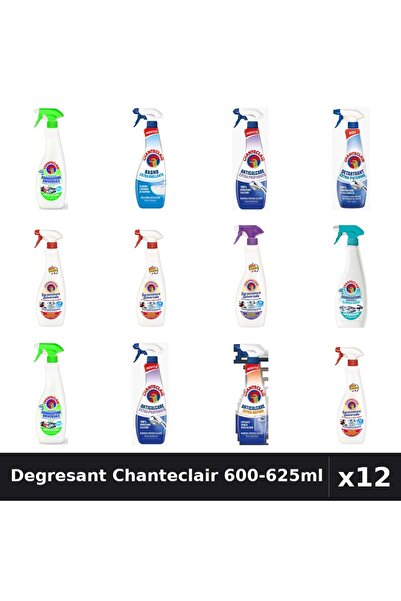 Chanteclair Set 12 Degresant Universal 600-625ml - Lamaie, Lavanda, Marsilia,...