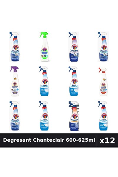 Chanteclair Set 12 Degresant Universal 600-625ml - Lamaie, Lavanda, Marsilia,...