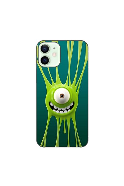 OEM Husa compatibila cu Apple iPhone 12 Mini Silicon Gel Tpu Model Monster Inc