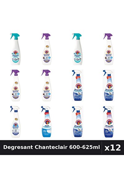 Chanteclair Set 12 Degresant Universal 600-625ml - Lavanda, Mosc, Bicarbonat