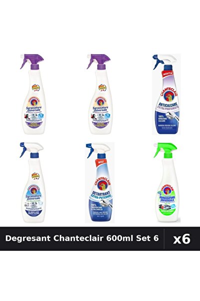 Chanteclair Set 6 Degresant Universal 600-625ml - Lavanda, Mosc, Bicarbonat, ...
