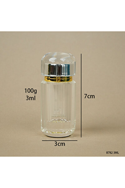 NUJET 1pcs Crystal Oil Bottle 3ml B782C