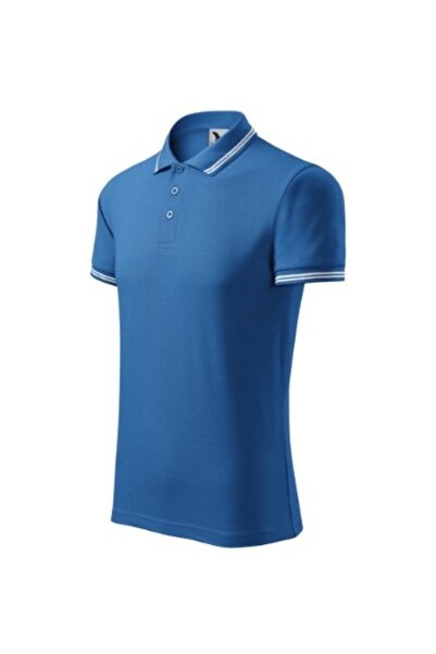 Malfini Tricou polo bărbătesc, Urban 219, Albastru 2XL