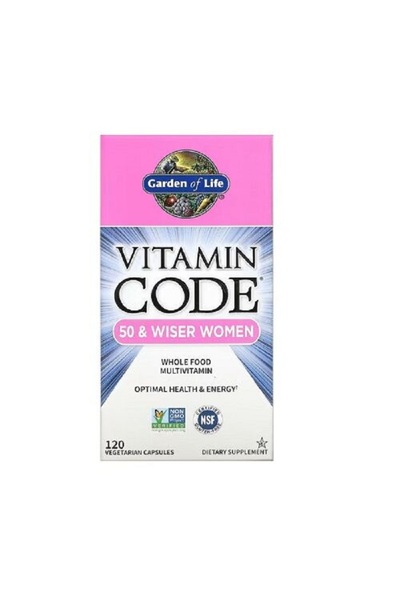 GARDEN OF LIFE Vitamin Code 50 and Wiser Capsule Multivitaminice pentru Femei...