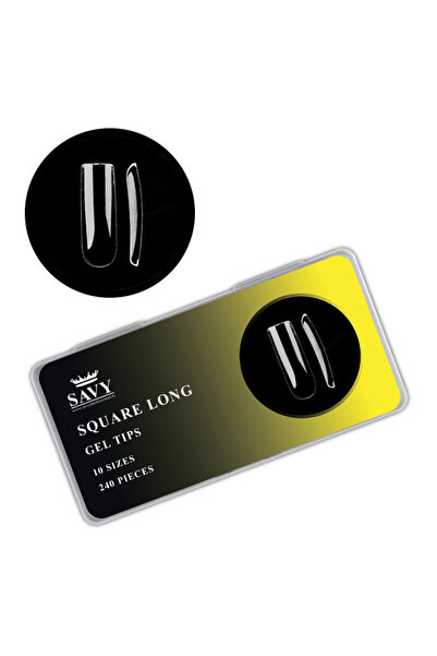 OEM Tipsuri pentru unghii, 240 bucăți, Riche Soft gel Tips Square