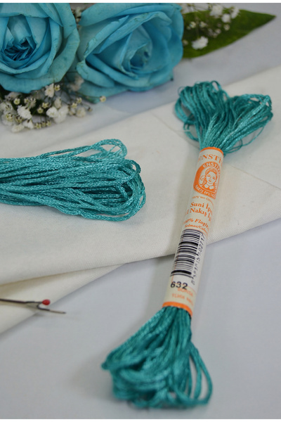 Enstitü İplik Hand Embroidery Silk, Laundry Silk, Rayon, Shiny Silk Texture, ...