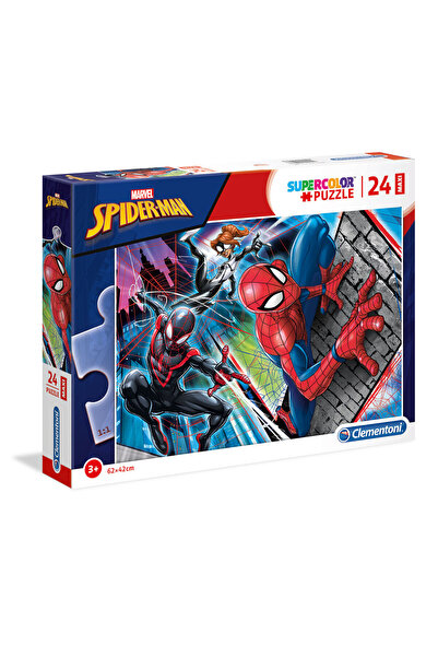 CLEMENTONI Παιδικό Παζλ Maxi Super Color SpiderMan 24 τμχ