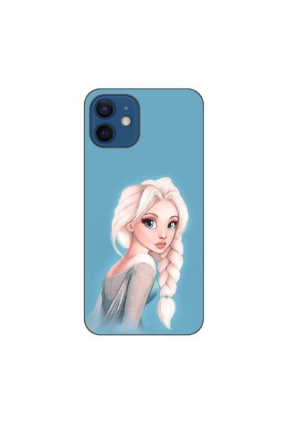 OEM Θήκη συμβατή με Apple iPhone 12 από σιλικόνη gel TPU με σχέδιο πριγκίπισσας