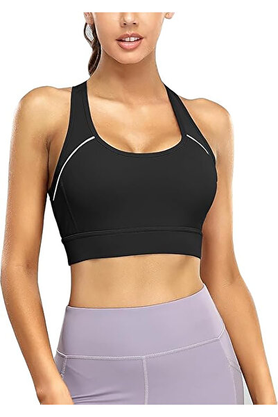 Arabest Y Back Sports Bra for Women,Racerback Spaghetti Strap Workout Bra,wit...