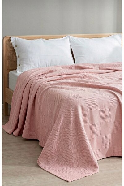 Guloglu Home %100 Pamuk Waffle Petek Çift Kişilik Pike | 240x260 cm