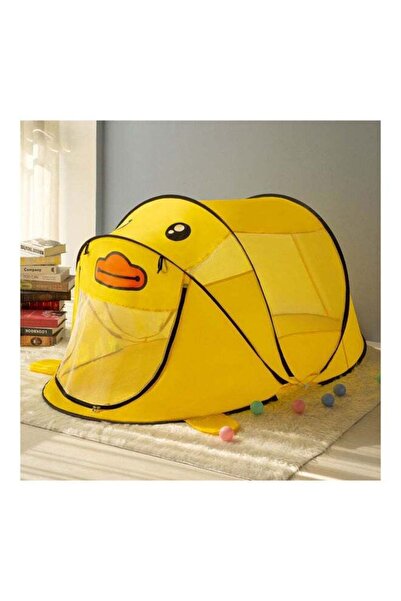 Arabest Children's Portable Game Tent,Cute Cartoon Little Yellow Duck,Easy Se...