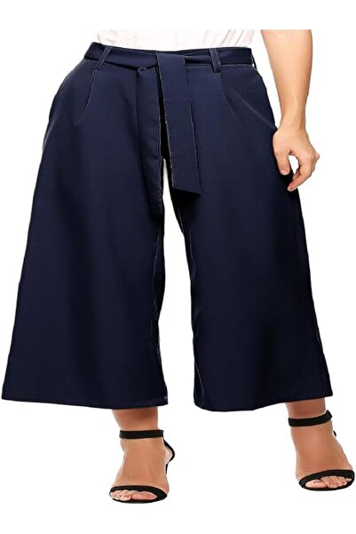 Zeagoo Women's Culotte 7/8 Wide Trousers Summer Trousers Wide Trousers Elegan...