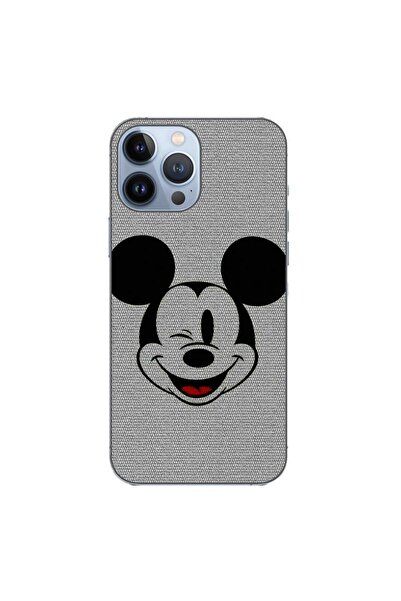 OEM Husa compatibila cu Apple iPhone 13 Pro Max Silicon Gel Tpu Model Mickey
