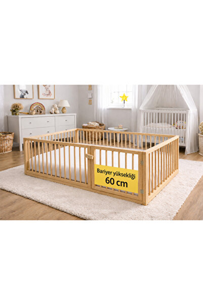SRKYHOME CONSEPT 60 CM YUVARLAK ÇITALI BEBEK VE ÇOCUK KARYOLASI