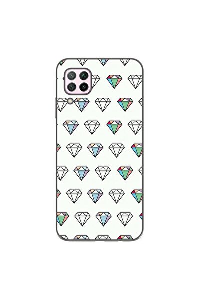 OEM Husa compatibila cu Huawei P40 Lite Silicon Gel Tpu Model Diamonds Patter...
