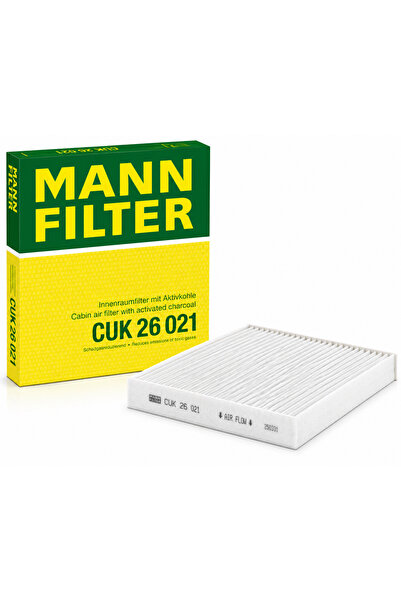 Bosch MANN CUK26021 ACTIVATED CARBON CABIN AIR FILTER