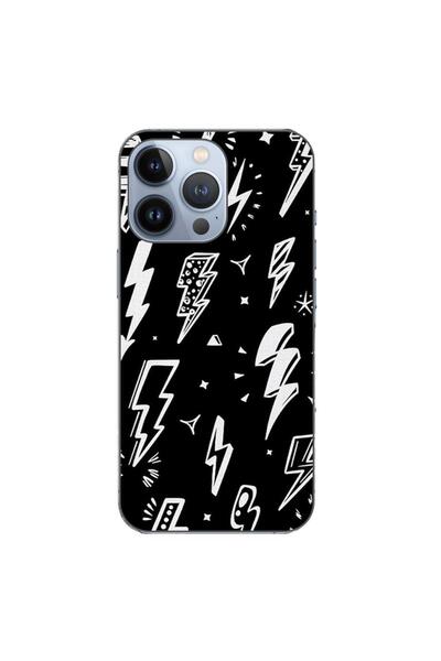 OEM Калъф, съвместим с Apple iPhone 13 Pro, силиконов гел TPU, с десен  "Ligh...