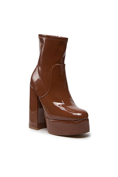 DeeZee Botine de damă ZALXBH220154 Maro