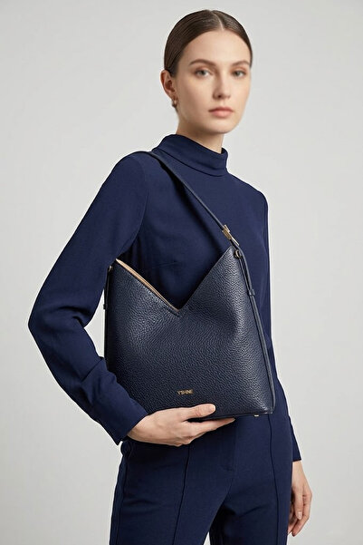 Ayakkabı Fuarı Elit Vsn3134C Women's Shoulder Bag Navy Blue