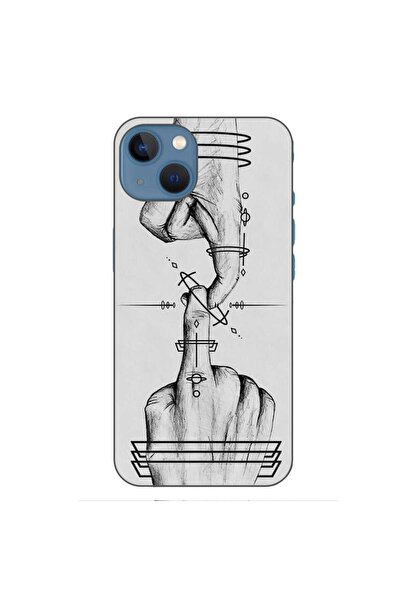 OEM Husa compatibila cu Apple iPhone 13 Silicon Gel Tpu Model Universe Touch