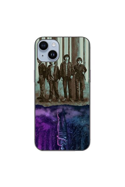 OEM Husa compatibila cu Apple iPhone 14 Plus Silicon Gel Tpu Model Stranger T...