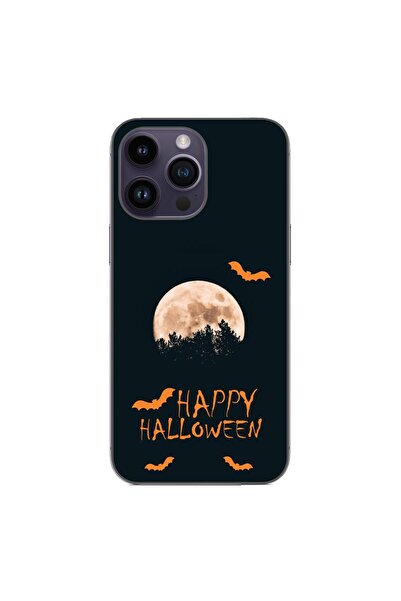 OEM Husa compatibila cu Apple iPhone 14 Pro Max Silicon Gel Tpu Model Happy H...