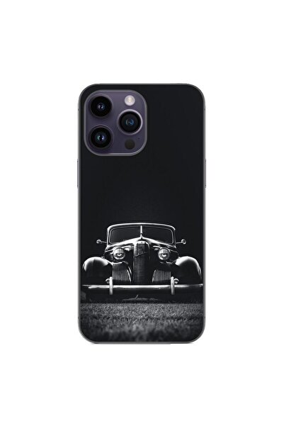 OEM Husa compatibila cu Apple iPhone 14 Pro Max Silicon Gel Tpu Model Old Car
