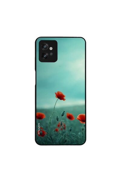 Sonique Θήκη Sunset in Eden Series για Motorola Moto G32 Scarlet Poppy