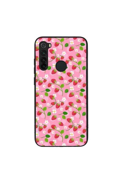 Sonique Θήκη Fruit Series για Xiaomi Redmi Note 8 / Redmi Note 8 2021 Φράουλα