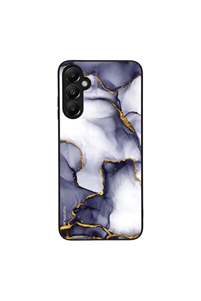 Sonique Θήκη Marble Series για Samsung Galaxy A05s 4G Μωβ Γκρι