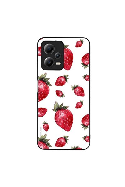 Sonique Θήκη Fruit Series για Xiaomi Redmi Note 12 5G / Poco X5 5G Φράουλα 01