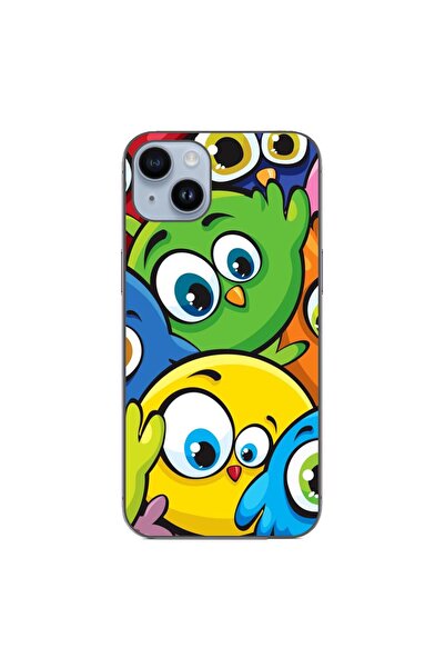 OEM Husa compatibila cu Apple iPhone 15 Plus Silicon Gel Tpu Model Bufnite Co...