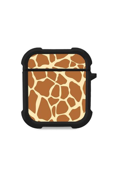 Sonique Θήκη Σιλικόνης Animal Print Series για AirPods 1/2 Giraffe 02