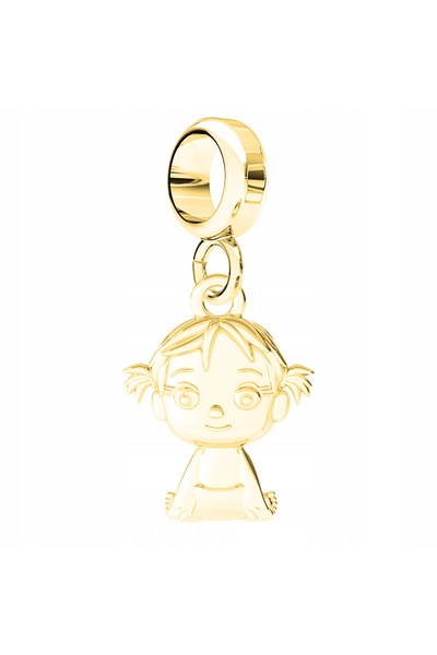 Larezo Pandantiv Tip Charm Pentru Bratari Modulare, Argint 925 Placat Cu Aur ...
