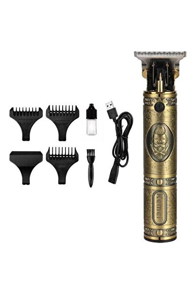 Kemei Electric Hair Trimmer Gold 14*4cm