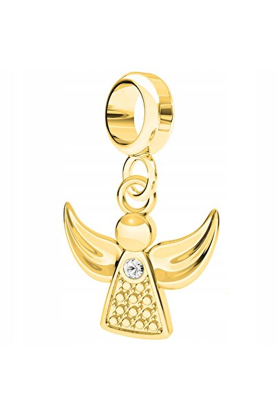 Larezo Pandantiv Tip Charm Pentru Bratari Modulare, Argint 925 Placat Cu Aur ...