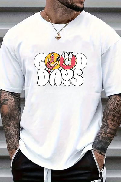 Sarah's Boutique Men's T-shirt – 100% cotton – "Good Days"