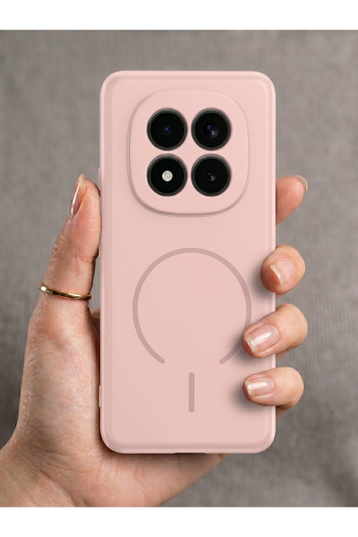 Rivor Redmi Note 15 Pro Plus Uyumlu Kılıf MagSafe Özellikli Lüks Soft Touch H...