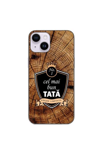OEM Case compatible with Apple iPhone 15 Silicone Gel Tpu Pattern Best Dad