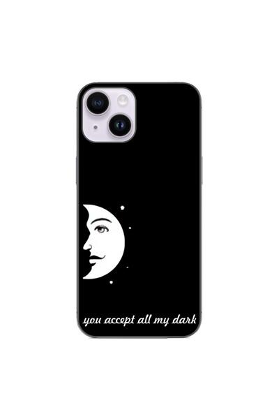 OEM Husa compatibila cu Apple iPhone 15 Silicon Gel Tpu Model Cupluri Model Luna