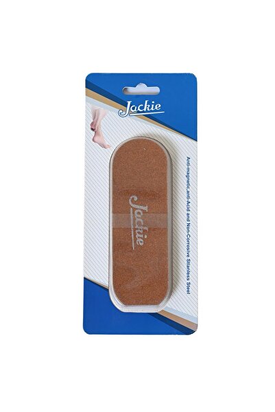 jackie Professional Foot File, Anti-Acid, Non-Corrosive, 10 Pieces