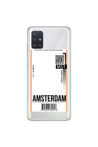 Other Samsung A51 Amsterdam Travel More Transparent Silicone TPU Θήκη