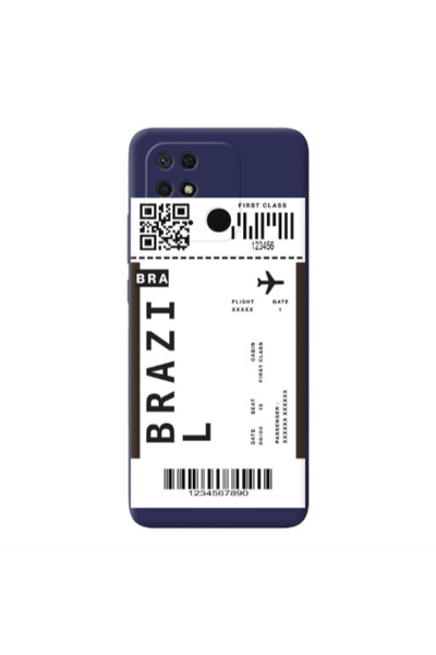 Other Xiaomi Redmi 10C Brazil BRA Dark blue Colored Silicone TPU Θήκη