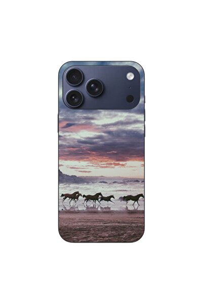 OEM Husa compatibila cu Apple iPhone 17 Pro Max Silicon Gel Tpu Model Cai Ale...